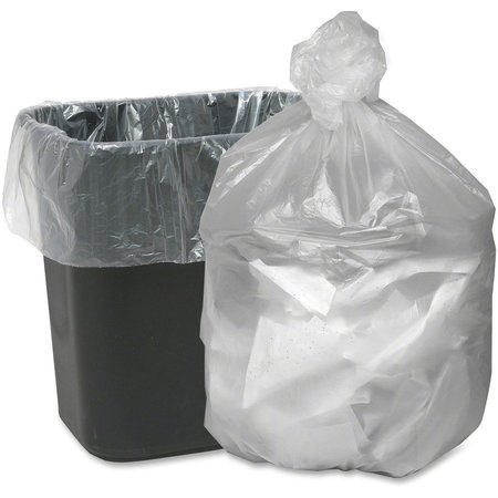 WEBSTER 10 gal Trash Bags, S, 0.20 mil (5 Micron), Natural, 100 PK WBIGNT2424